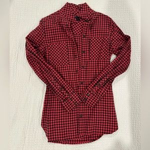 Jcrew flannel size 0
